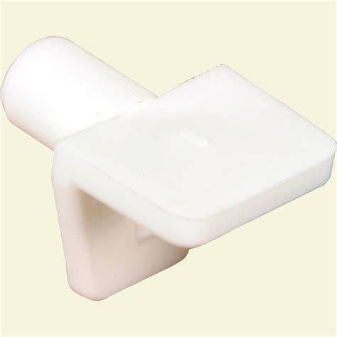 Prime Line 5 Mm White Plastic Shelf Support Peg 8 Pack U 10142 The