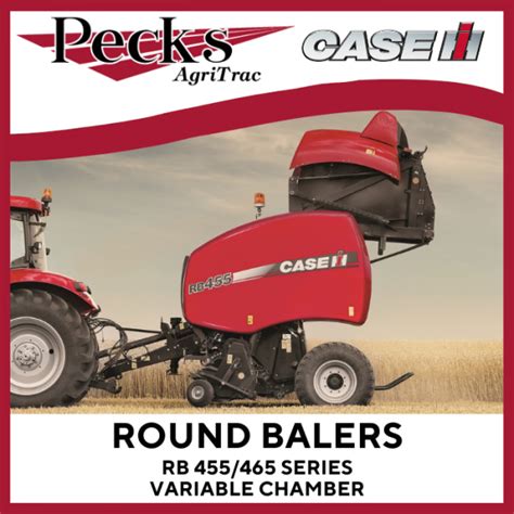 Round Balers Rb Series Variable Chamber Pecks Ltd