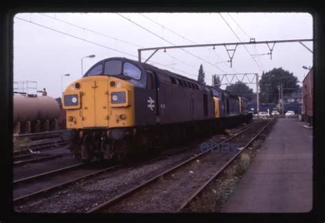 Original 35mm Slide Class 40 40136 On Shed At Reddish 8 82 £15 27 Picclick Uk