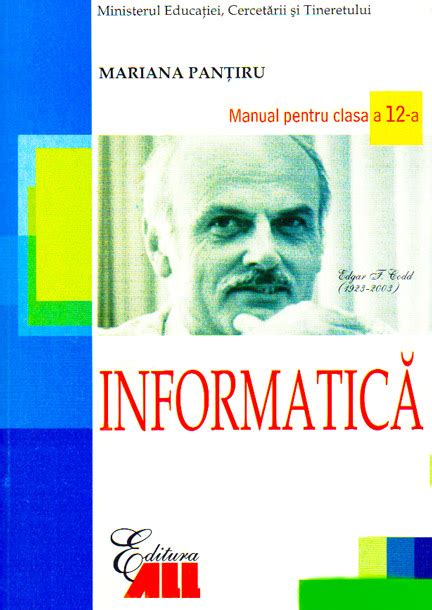 Informatica Manual Pentru Clasa A Xii A Pret Lei