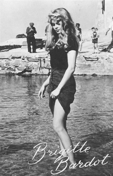 Brigitte Bardot On The Set Of And God Created Woman 1956 Brigitte