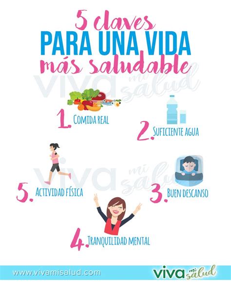 5 claves para una vida más saludable Vida saludable para niños Vida