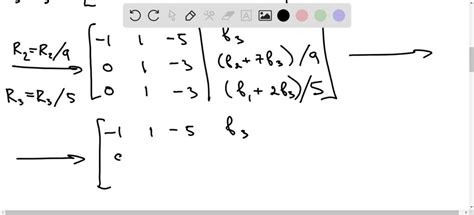 Solved Consider The Three Vectors U 42 43 Let B Be An Arbitrary Vector In R3 Use Gaussian