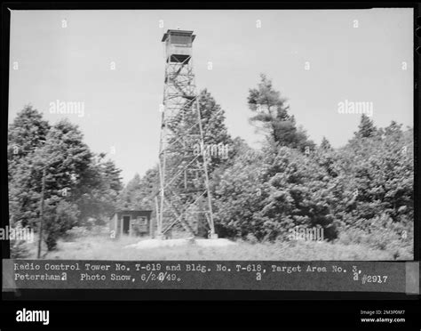 Radio Control Tower No T 619 And Building No T 618 Target Area No 3