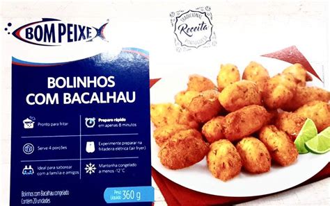 BOLINHO BACALHAU BOM PEIXE 360G GTIN EAN UPC 7897232229728 Cadastro