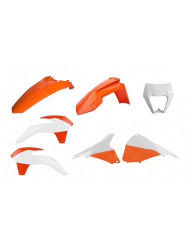 Kit Plastique Polisport Enduro Restyle Couleur Origine Ktm Exc Exc F