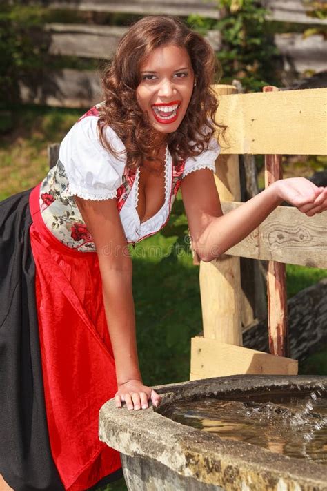 Farm Girl Stock Image Image Of Pinup Farm Barn Girl 32409177