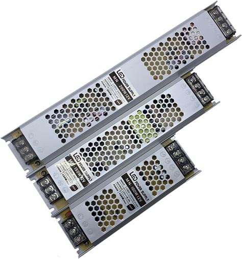 Amazon co jp 超薄型 LED 電源 DC 12V 24V 照明用変圧器 60W 100W 150W 200W 300W 400W