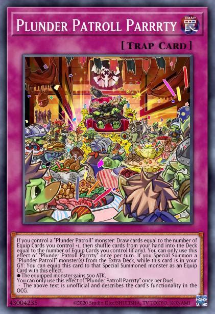 Plunder Patroll Parrrty YuGiOh Duel Links GameA