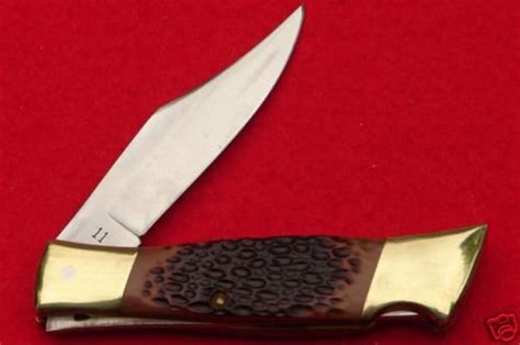 Camillus Usa American Wildlife Gold Buck Deer Knife 40675106