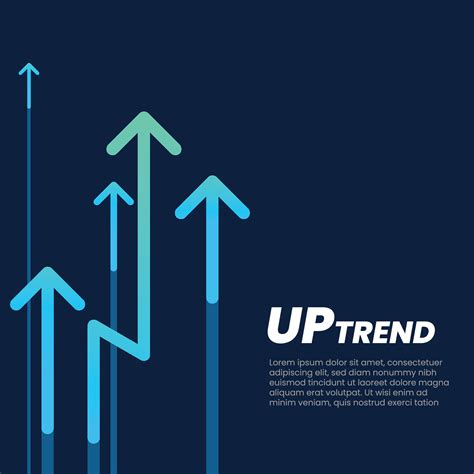 tendencia alcista flecha líneas resumen antecedentes un grupo de