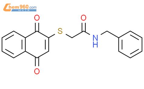 113313 19 2 Acetamide 2 1 4 Dihydro 1 4 Dioxo 2 Naphthalenyl Thio N