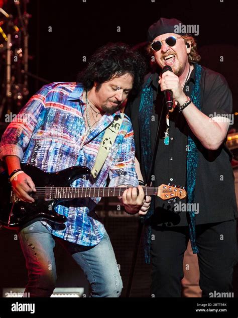 Guitarist Steve Lukather And Vocalist Joseph Williams Perform In