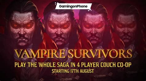 Vampire Survivors Introduces A Local Co Op Mode And Announces Its