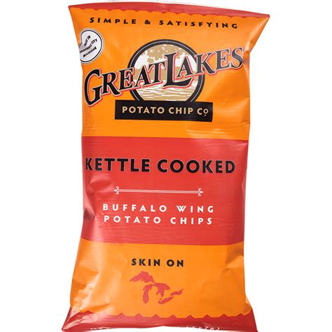 Great Lakes Potato Chips Buffalo Wing Kettle Cooked 8 Oz Instacart