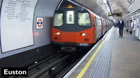 Euston Northern Line London Underground Tube Stock Youtube