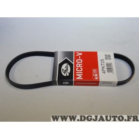 Courroie Accessoire Gates Pk Pour Dacia Logan Sandero Nissan