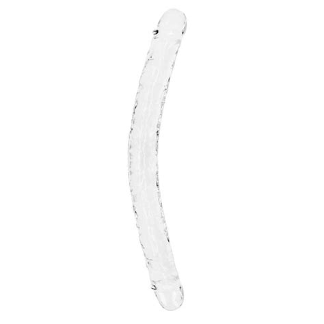 Realistische Dubbele Dildo Transparant 45 Cm Kopen Bij Sextoyland