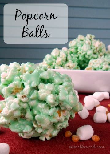 Popcorn Balls - Num's the Word