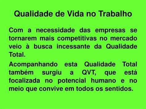 A Busca De Qualidade De Vida No Trabalho Trabalhador Esforçado