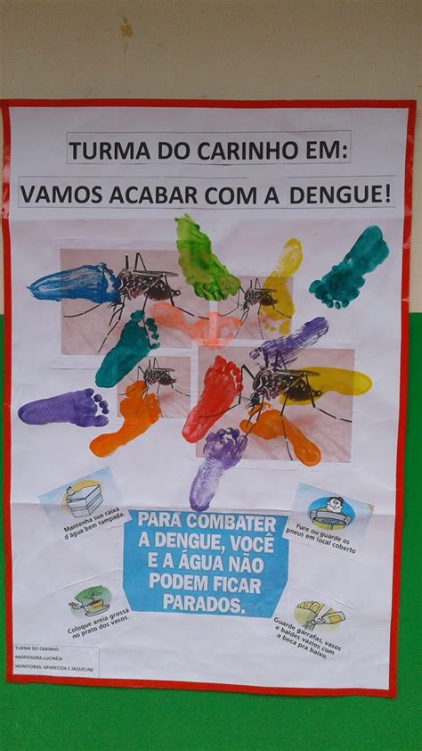 Cartaz Da Dengue Educação Infantil BRAINCP