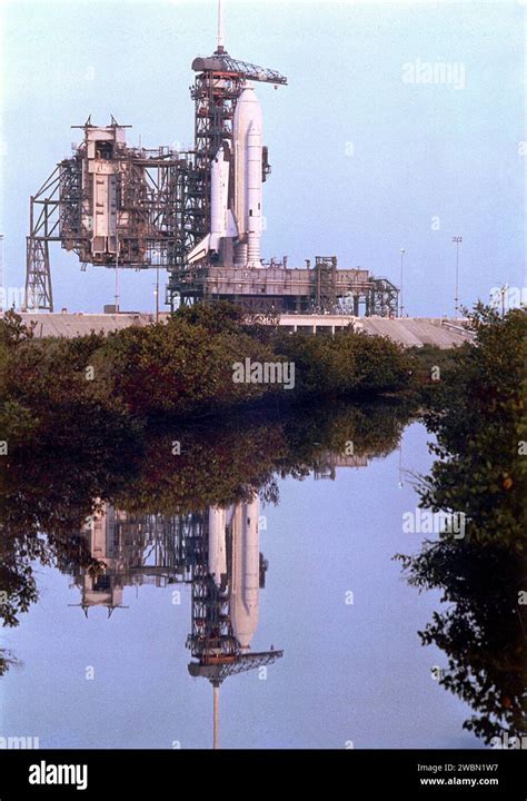 Kennedy Space Center Fla The Space Shuttle Columbia Undergoing