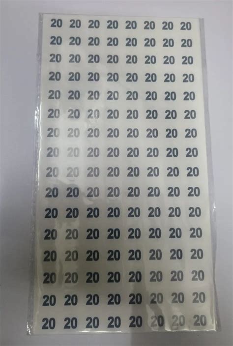 Serial Number Label Sticker at ₹ 22/piece | Label Sticker in Ahmedabad ...