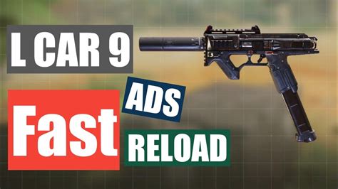 Codm New L Car Weapon Fast Ads And Fast Reload Loadout Best