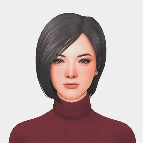 Ada W Hair The Sims 4 Create A Sim Curseforge