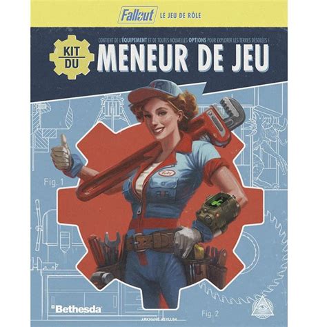 Fallout Le Jeu de Rôle Kit du Meneur de jeu Drakkar Ludik