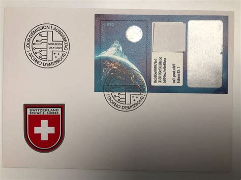 Swiss Crypto Stamp Sonderumschlag Id Kaufen Auf Ricardo