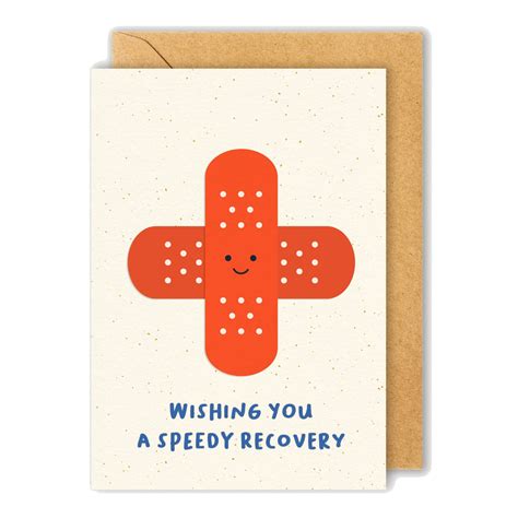 Wishing You A Speedy Recovery Card By Graphic Factory Little Otsu