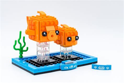 REVIEW LEGO BrickHeadz 40442 Goldfish Fry HelloBricks