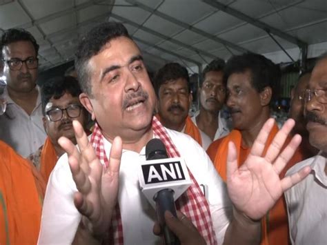 Bjp Leader Suvendu Adhikari Hits Out At Tmc Demands Probe Against