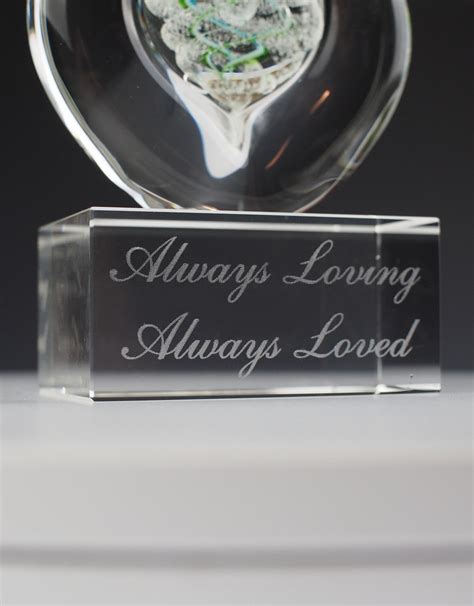 Cremation Orbs And Paperweights Blown Glass Cremation Art You Are Forever