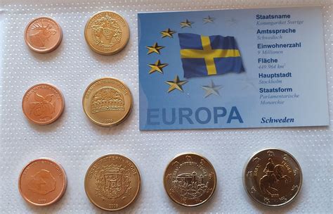 Se Produkter Som Liknar Sverige Euro Set Cent P Tradera