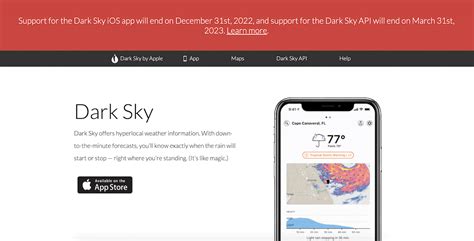 Apple Promotes Its Weather App As Dark Sky Apps Alternative Ahead Of