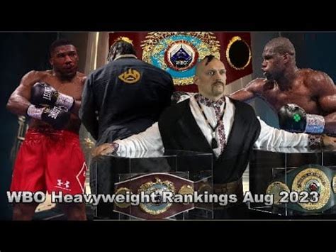 What Does WBO Mean in Boxing? Unraveling the Mystery of WBO Rankings