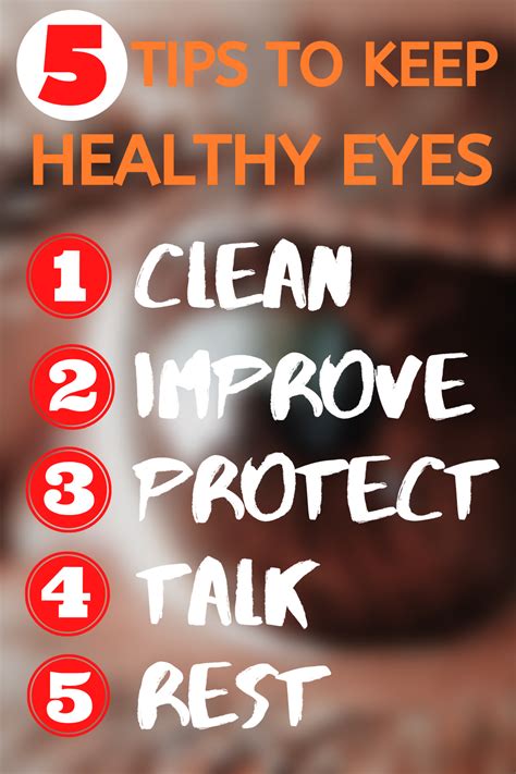 5 Tips To Keep Healthy Eyes Healthy Eyes Keeping Healthy Eye Care