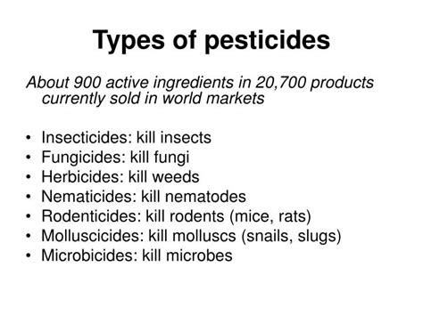 Ppt Pesticides Powerpoint Presentation Id732948