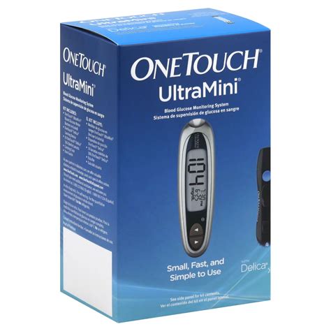 One Touch Ultramini Silver Blood Glucose Monitoring System Shop