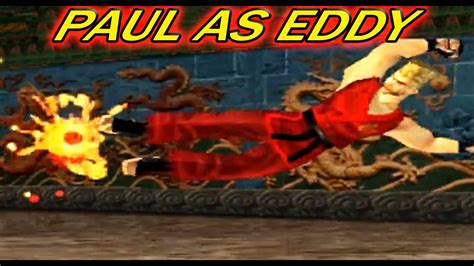 Tas Paul With Eddy S Moves Gameplay Tekken Arcade Version