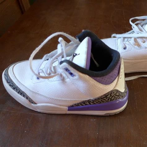 Jordan Shoes Used Size 5 Jordan 3 Retro Mid Dark Iris Poshmark