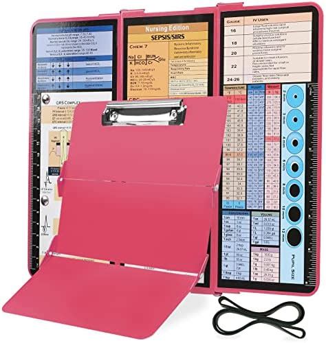 Nursing Clipboard Foldablefolding Clipboard Pocket Size For Students