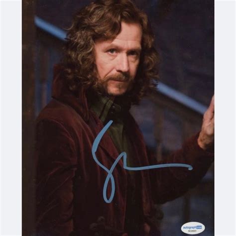 Harry Potter Signed By Gary Oldman Sirius Black Catawiki