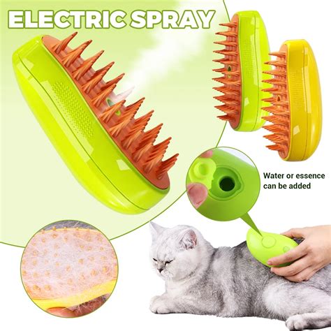 Steamy Cepillo El Ctrico Para Perro Pulverizador Para Pelo De Gato En