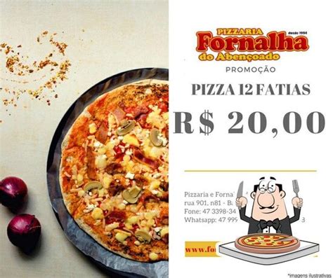 Menu em Fornalha Do Abençoado pizzaria Balneário Camboriú