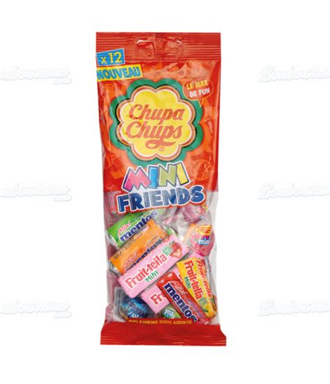 Flowpack Chupa Chups Mini Friends Candy Mix Wholesale