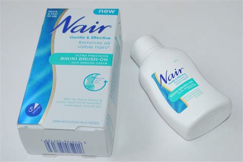 Nair Bikini Brush On Hair Removal Cream Review - Really Ree