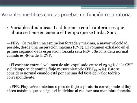 Pruebas de función respiratoria PPT